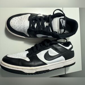 Nike Black and White Athletic Shoes